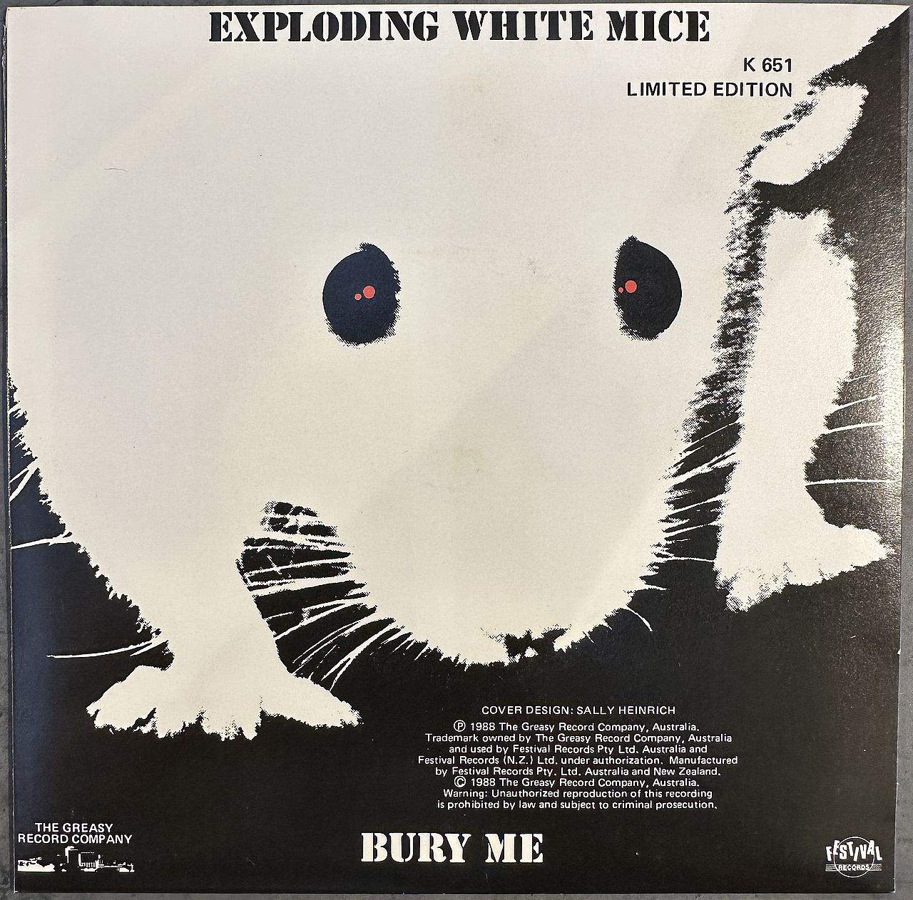 Exploding White Mice – Breakdown Number Two 7" Vinyl Single (Used)