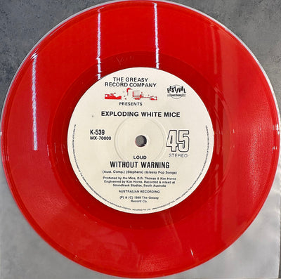 Exploding White Mice – Fear (Late At Night) 7" Vinyl Single (Used)