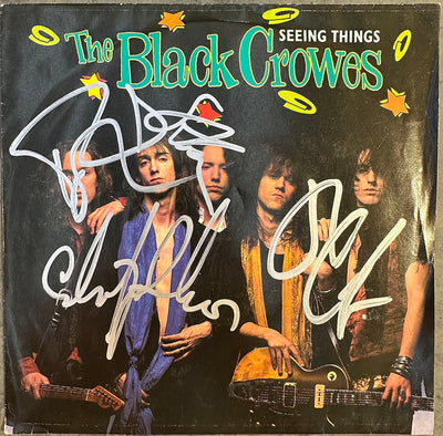 The Black Crowes – Seeing Things 7" SIGNED Single Vinyl (Used)