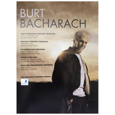 Burt Bacharach - An Evening With 2007 Australia & New Zealand Original Concert Tour Program