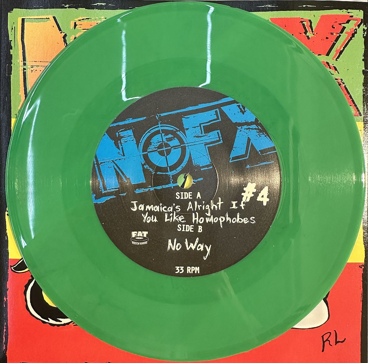 NOFX – 7 Inch Of The Month Club #4 7" Single Vinyl (Used)