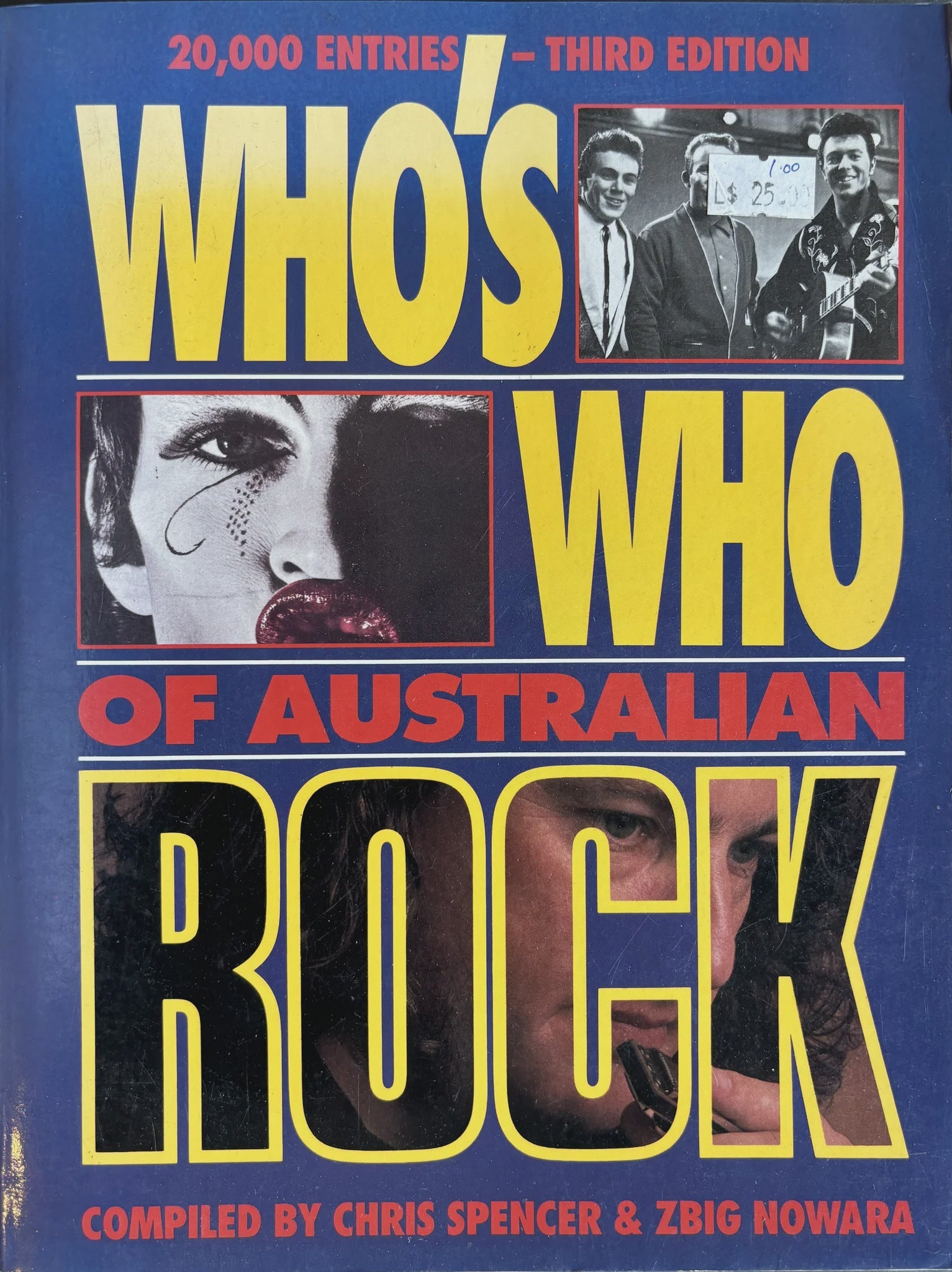 Who’s Who Of Australian Rock By Chris Spencer Book (1987)