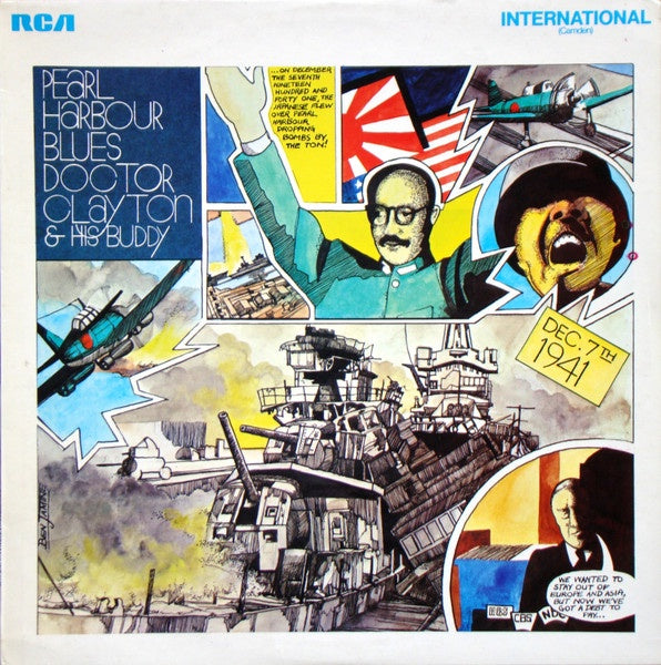 Doctor Clayton & His Buddy - Pearl Harbour Blues Vinyl LP (Used)