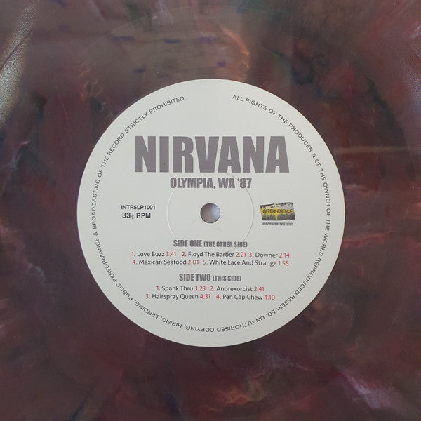Various Artists - Live Grunge Numbered Special Edition Box Set Coloured Vinyl 5LP (Used)