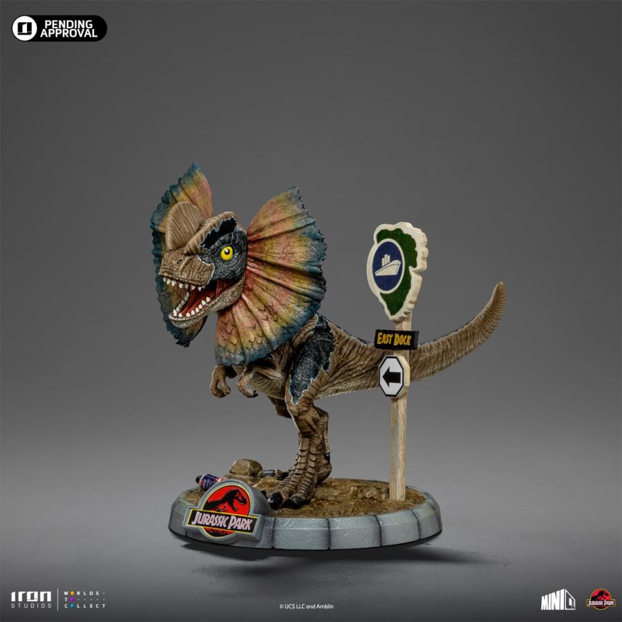 Jurassic Park - Dilophosaurus MiniCo Vinyl