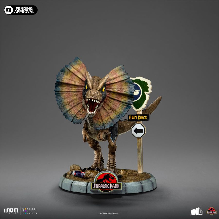 Jurassic Park - Dilophosaurus MiniCo Vinyl