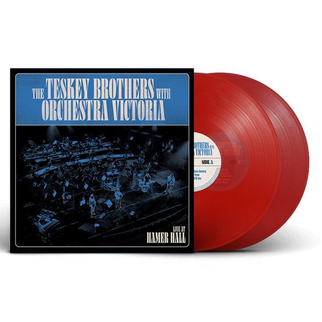 Teskey Brothers With Orchestra Victoria - Live At Hamer Hall Red Coloured Vinyl 2LP