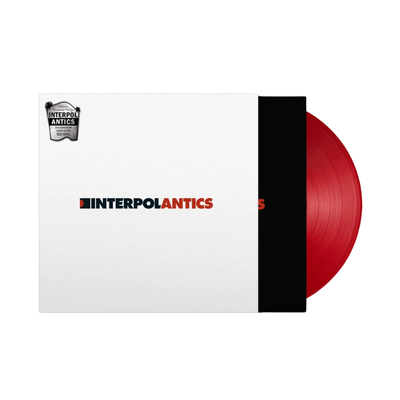 Interpol - Antics 20th Anniversary Limited Edition Red Coloured Vinyl LP