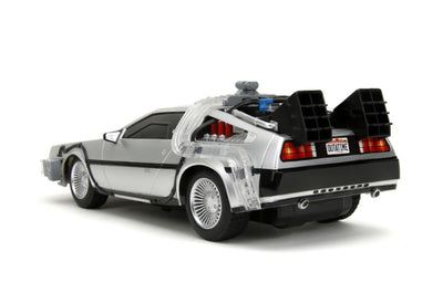 BttF - 1:16 Time Machine Remote Controlled Car w/Light Up Function