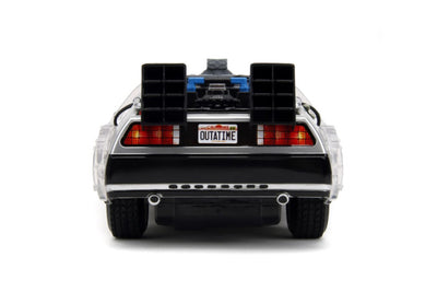 BttF - 1:16 Time Machine Remote Controlled Car w/Light Up Function