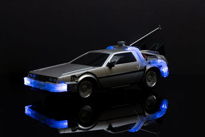 BttF - 1:16 Time Machine Remote Controlled Car w/Light Up Function