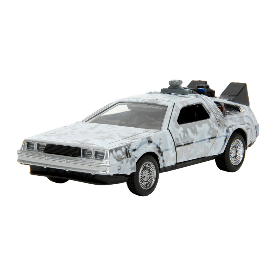 Back To The Future - Time Machine (Frost Covered) 1:32 Scale Die Cast Car