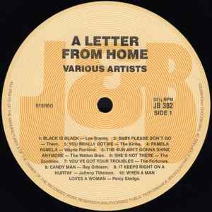 Various Artists - A Letter From Home Vinyl LP (Used)