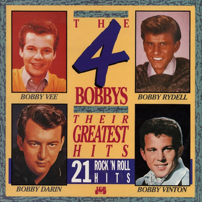 Bobby Vee, Bobby Rydell, Bobby Darin & Bobby Vinton - The 4 Bobbys - Their Greatest Hits Vinyl LP (Used)