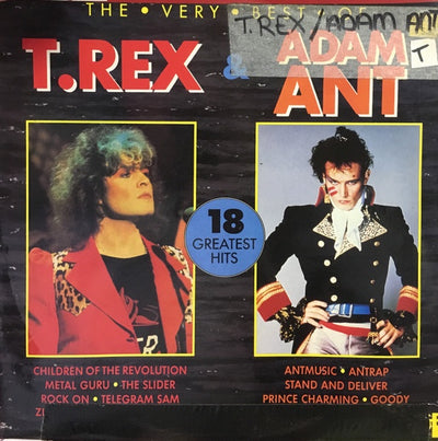 T. Rex & Adam Ant - The Very Best Of Vinyl LP (Used)