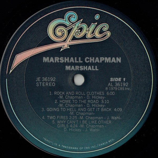 Marshall Chapman - Marshall Vinyl LP (Used)