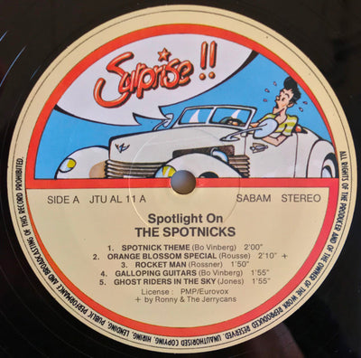 Spotnicks - Spotlight On The Spotnicks Vinyl LP (Used)