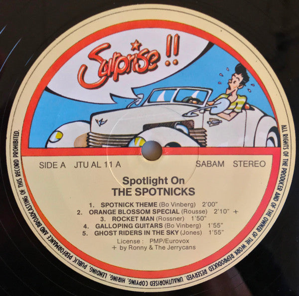 Spotnicks - Spotlight On The Spotnicks Vinyl LP (Used)