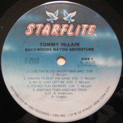 Tommy McLain - Backwoods Bayou Adventure Vinyl LP (Used)