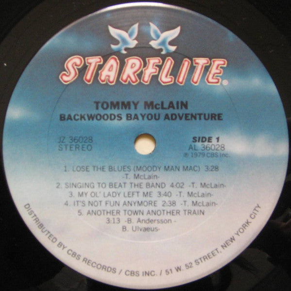 Tommy McLain - Backwoods Bayou Adventure Vinyl LP (Used)