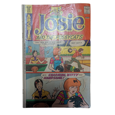 Josie And The Pussycats - No 87, Feb 1976 Archie Series Comic