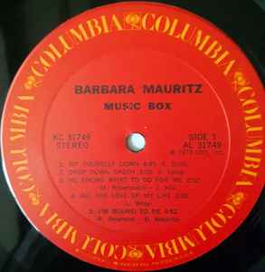 Barbara Mauritz - Music Box Vinyl LP (Used)