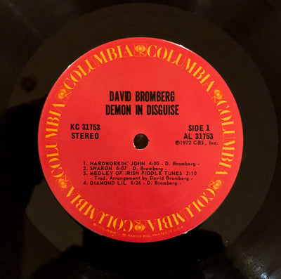 David Bromberg - Demon In Disguise Vinyl LP (Used)
