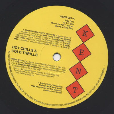 Various Artists - Hot Chills & Cold Thrills Vinyl LP (Used)