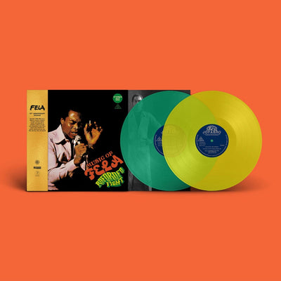 Fela Kuti - Roforofo Fight 50th Anniversary Green / Yellow Coloured Vinyl 2LP