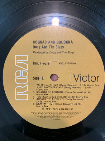 Doug & The Slugs - Cognac And Bologna Vinyl LP (Used)