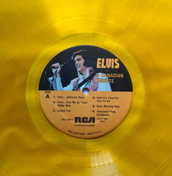 Elvis Presley - A Canadian Tribute Vinyl LP (Used)