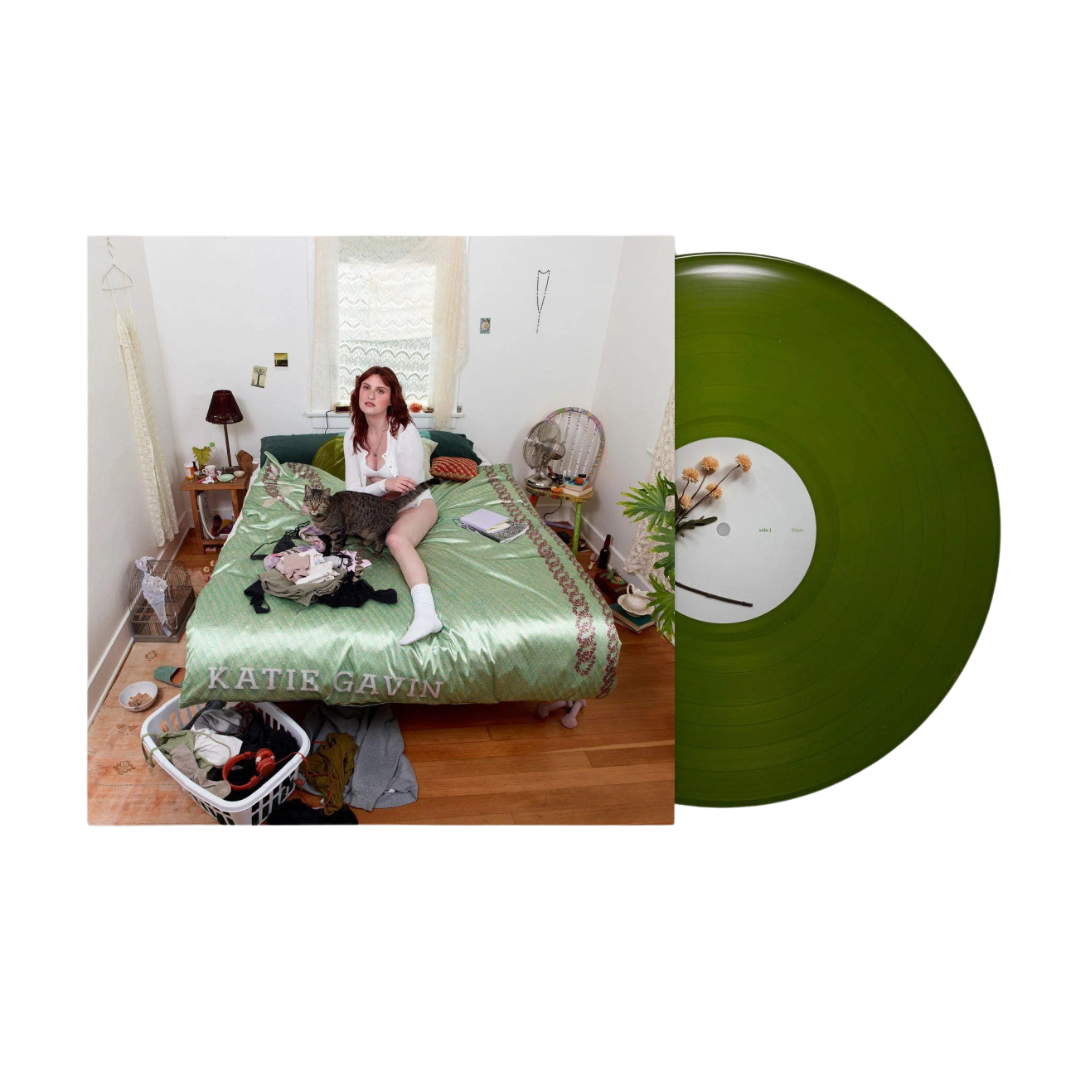 Katie Gavin - What A Relief Olive Coloured Vinyl LP