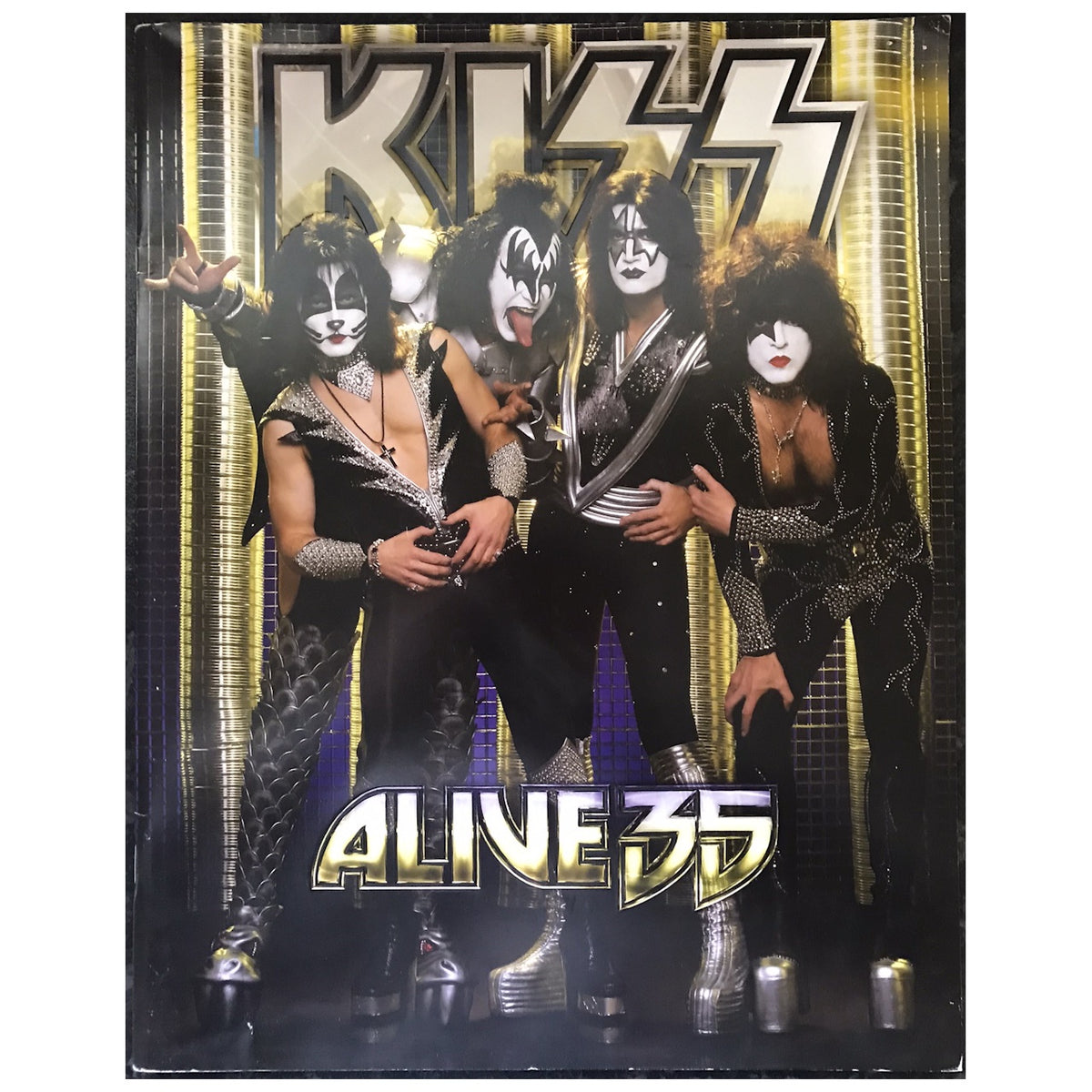 Kiss - Alive 35 2008/09 Original Concert Tour Program With Ticket ...