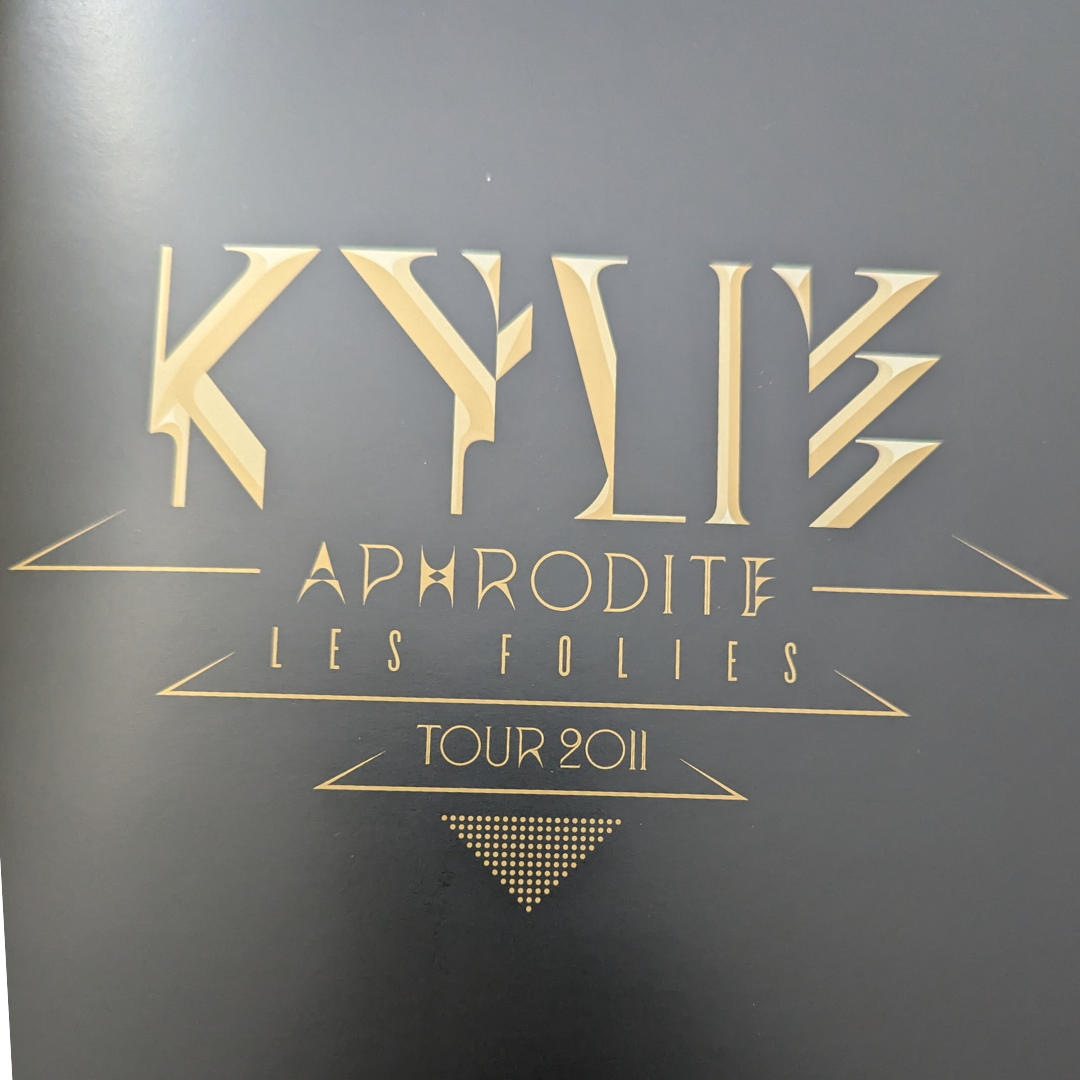 Kylie Minogue - Aphrodite Les Folies 2011 Official Tour Program