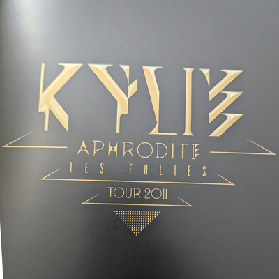 Kylie Minogue - Aphrodite Les Folies 2011 Official Tour Program