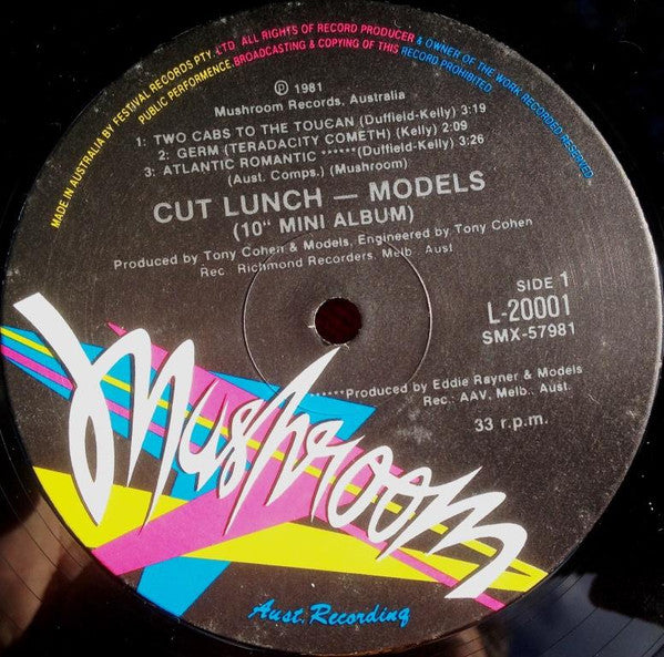Models - Cut Lunch Vinyl LP (Used)