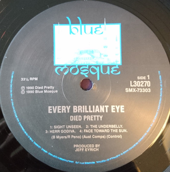 Died Pretty - Every Brilliant Eye Vinyl LP (Used)