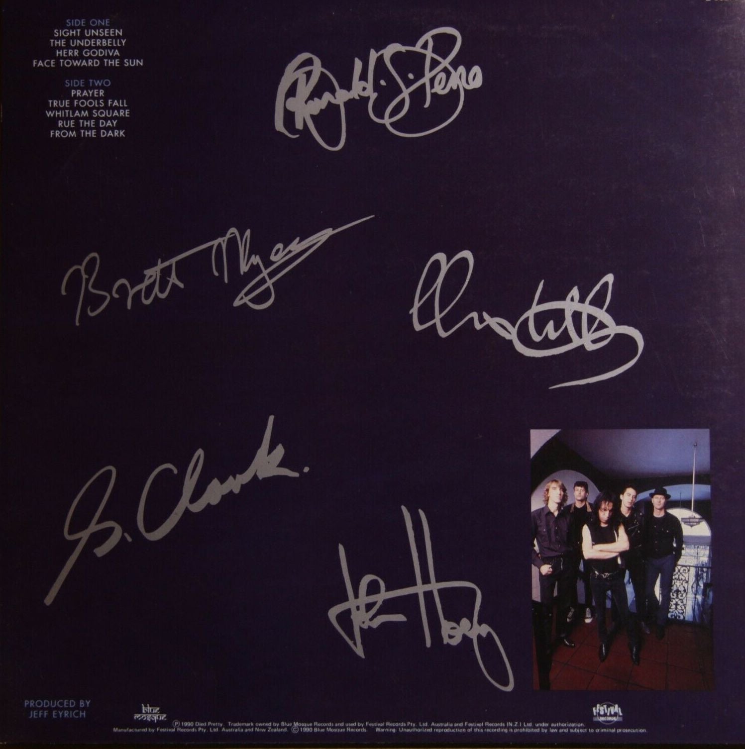 Died Pretty - Every Brilliant Eye Vinyl LP (Used)