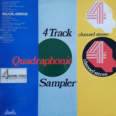 Various Artists - 4 Channel Musical Sampler Limited Edition Vinyl LP (Used)