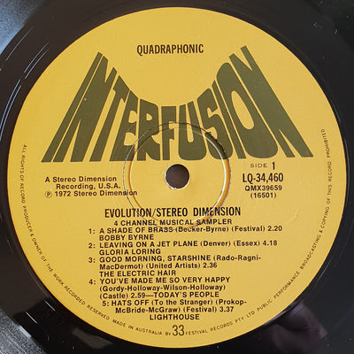 Various Artists - 4 Channel Musical Sampler Limited Edition Vinyl LP (Used)