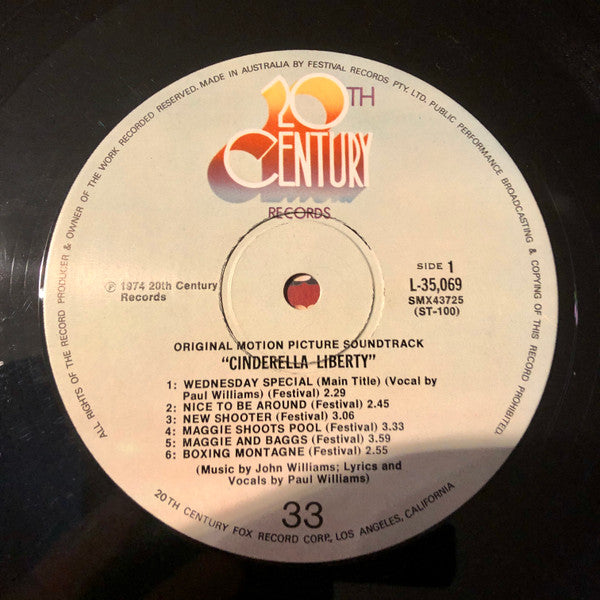 Soundtrack - Cinderella Liberty (Original Motion Picture Soundtrack) Vinyl LP (Used)