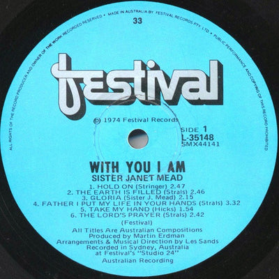 Sister Janet Mead - With You I Am Vinyl LP (Used)