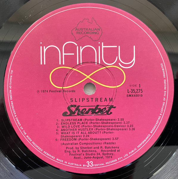 Sherbet - Slipstream Vinyl LP (Used)