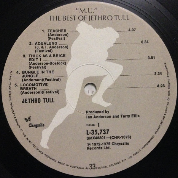 Jethro Tull - M.U. - The Best Of Jethro Tull Vinyl LP (Used)