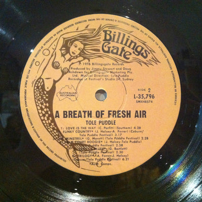 Tole Puddle - In Search Of A Breath Of Fresh Air Vinyl LP (Used)