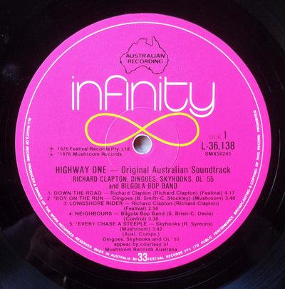 Soundtrack - Highway One Vinyl LP (Used)