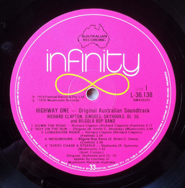 Soundtrack - Highway One Vinyl LP (Used)