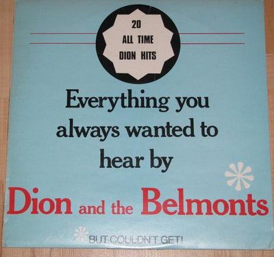 Dion & Belmonts - Everything You Always Wanted To Hear By Dion & The Belmonts Vinyl LP (Used)