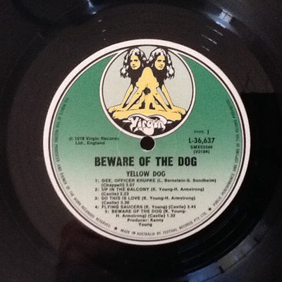 Yellow Dog - Beware Of The Dog Vinyl LP (Used)