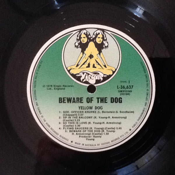 Yellow Dog - Beware Of The Dog Vinyl LP (Used)